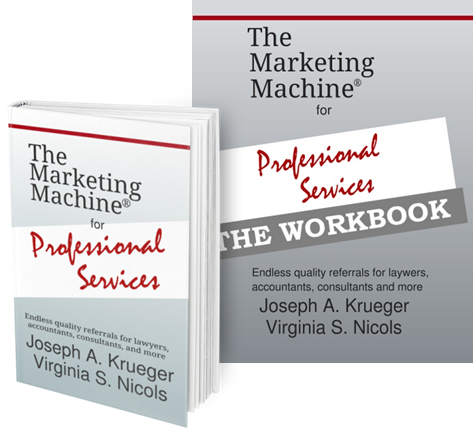 The Marketing Machine for Professional Services Book and Companion Workbook